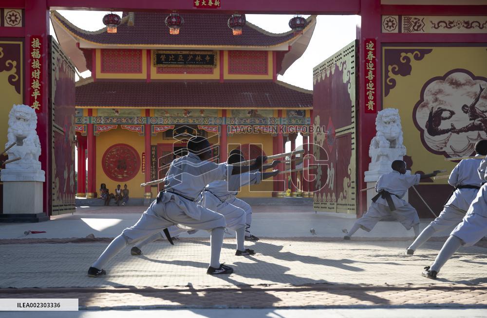 ZAMBIA-LUSAKA-CHINESE LUNAR NEW YEAR-KUNGFU
