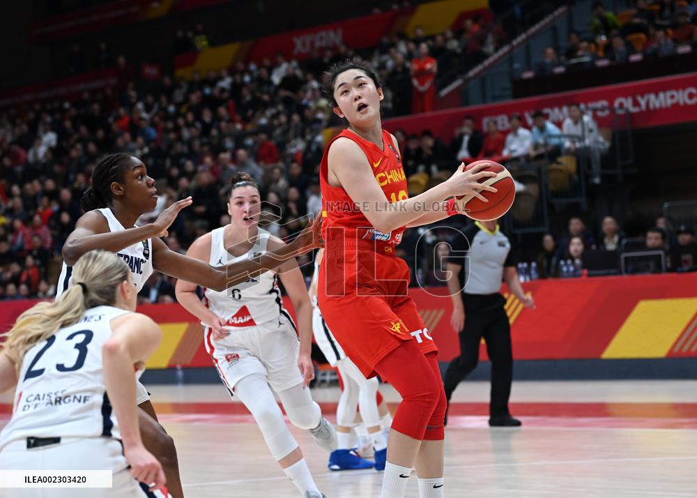 (SP)CHINA-SHAANXI-XI'AN-FIBA-WOMEN'S OLYMPIC QUALIFYING TOURNAMENT 2024 (CN)