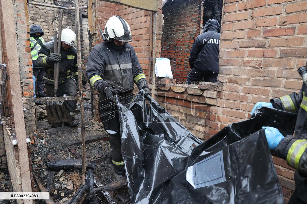 Deadly Russian drone attack on Kharkiv