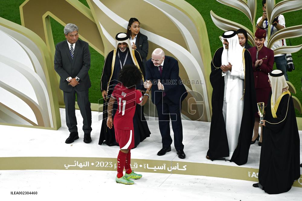 (SP)QATAR-LUSAIL-FOOTBALL-AFC ASIAN CUP-FINAL
