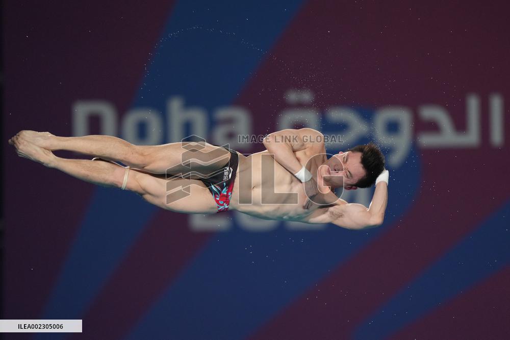 (SP)QATAR-DOHA-DIVING-WORLD AQUATICS CHAMPIONSHIPS-MEN'S 10M PLATFORM