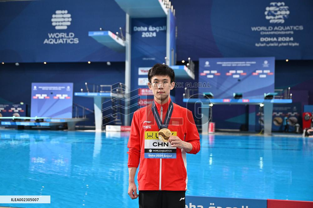 (SP)QATAR-DOHA-DIVING-WORLD AQUATICS CHAMPIONSHIPS-MEN'S 10M PLATFORM