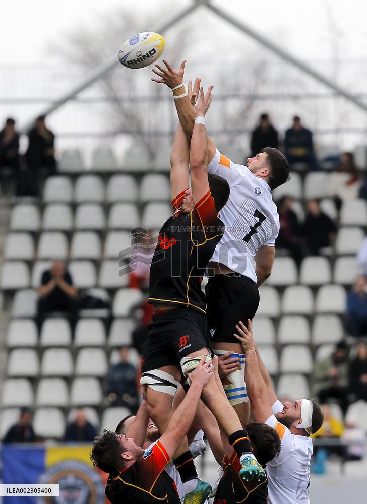 (SP)ROMANIA-BUCHAREST-MEN'S EUROPE RUGBY CHAMPIONSHIP 2024
