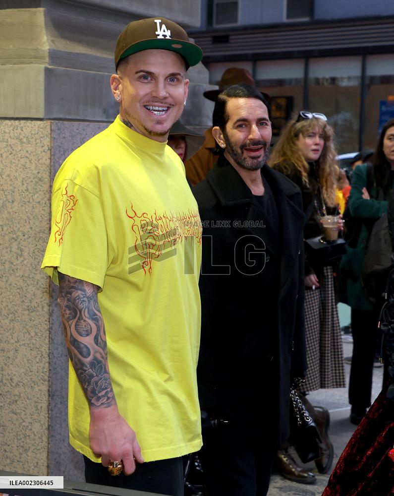 NYFW - Celebs at Anna Sui Show