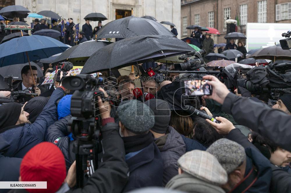 Vittorio Emanuele Of Savoy Funeral - Turin