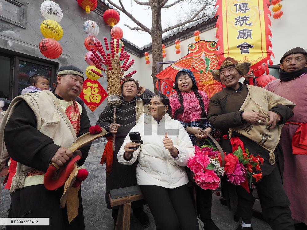 Badachu Temple Fair in Beijing
