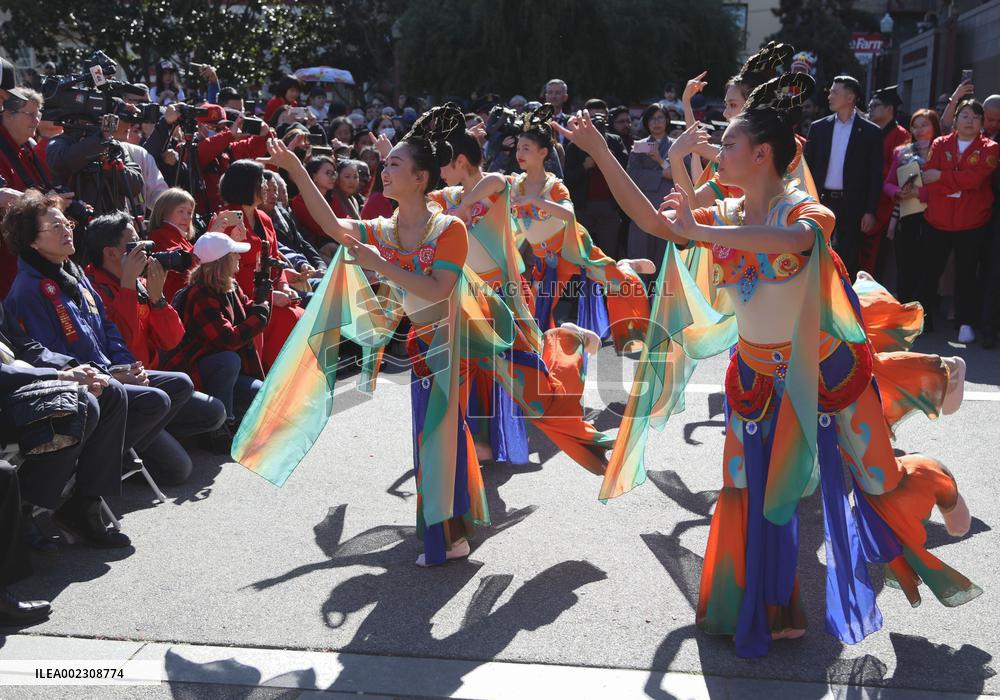 U.S.-SAN FRANCISCO-CHINESE LUNAR NEW YEAR-CELEBRATION
