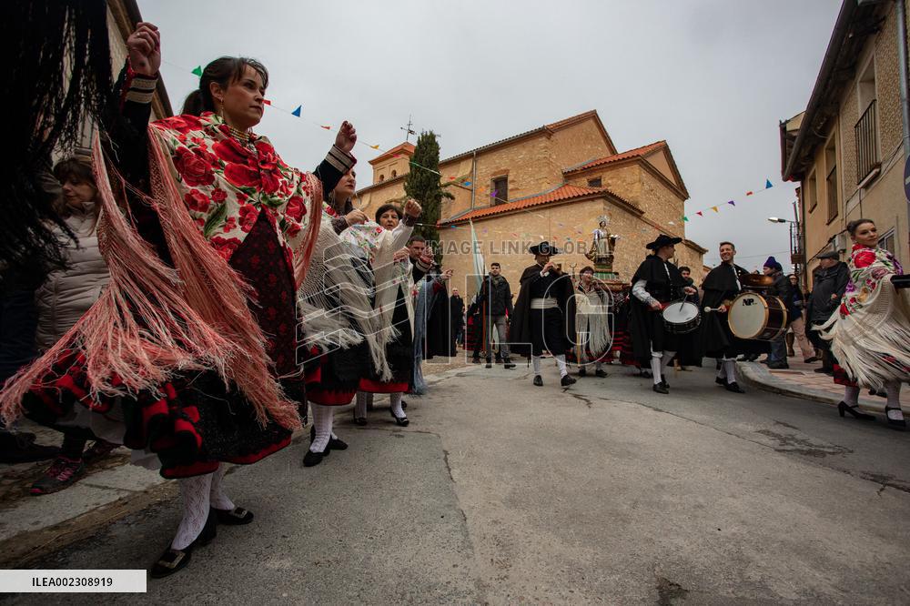Feast of St Agatha In Zamarramala - Spain