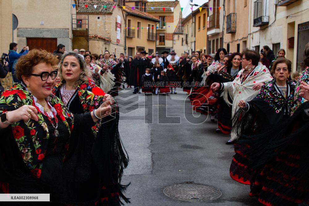 Feast of St Agatha In Zamarramala - Spain