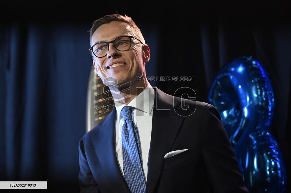 Election reception of NCP presidential candidate Alexander Stubb