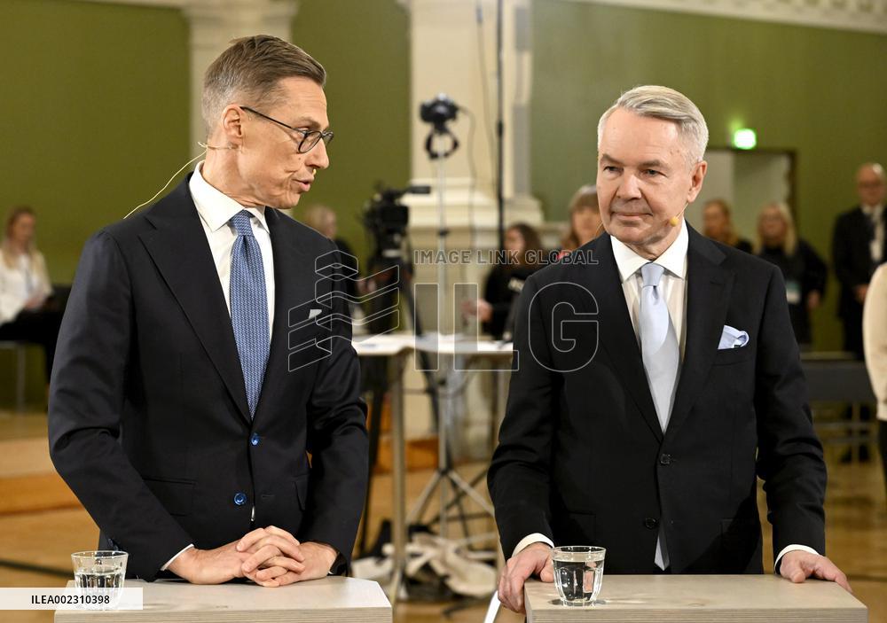 Finnish presidential election, election night event