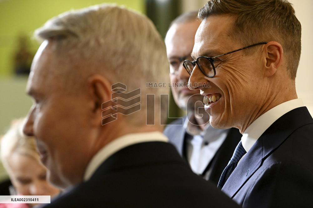 Finnish presidential election, election night event