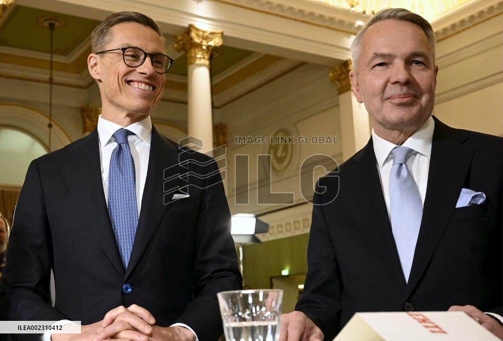 Finnish presidential election, election night event