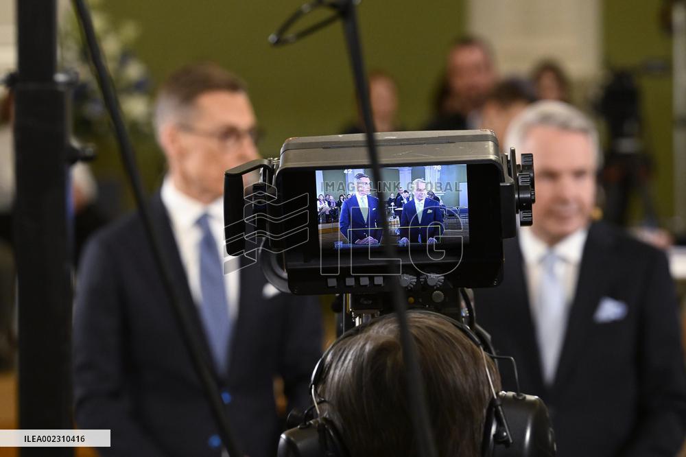 Finnish presidential election, election night event