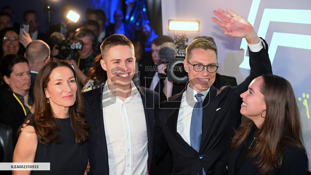 Election reception of NCP presidential candidate Alexander Stubb