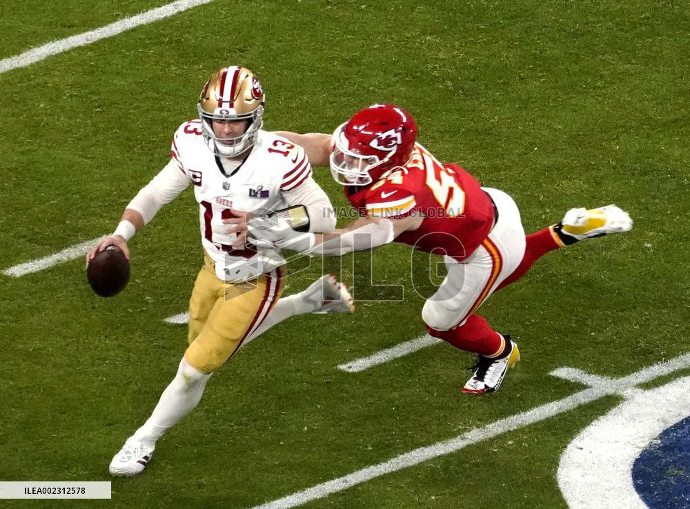 (SP)U.S.-LAS VEGAS-SUPER BOWL-KANSAS CITY CHIEFS VS SAN FRANCISCO 49ERS