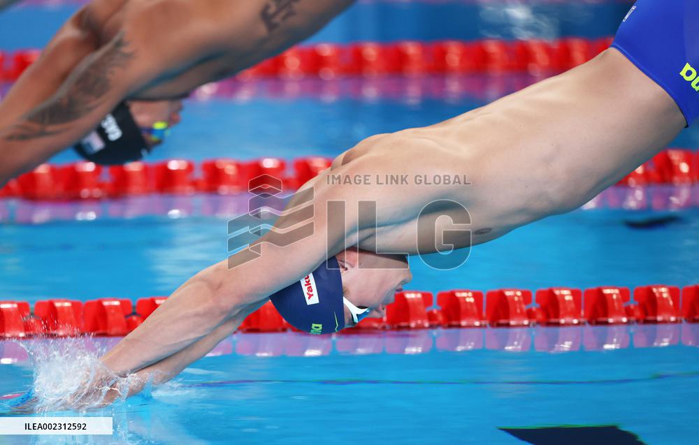 (SP)QATAR-DOHA-SWIMMING-WORLD AQUATICS CHAMPIONSHIPS-MEN'S 50M BUTTERFLY