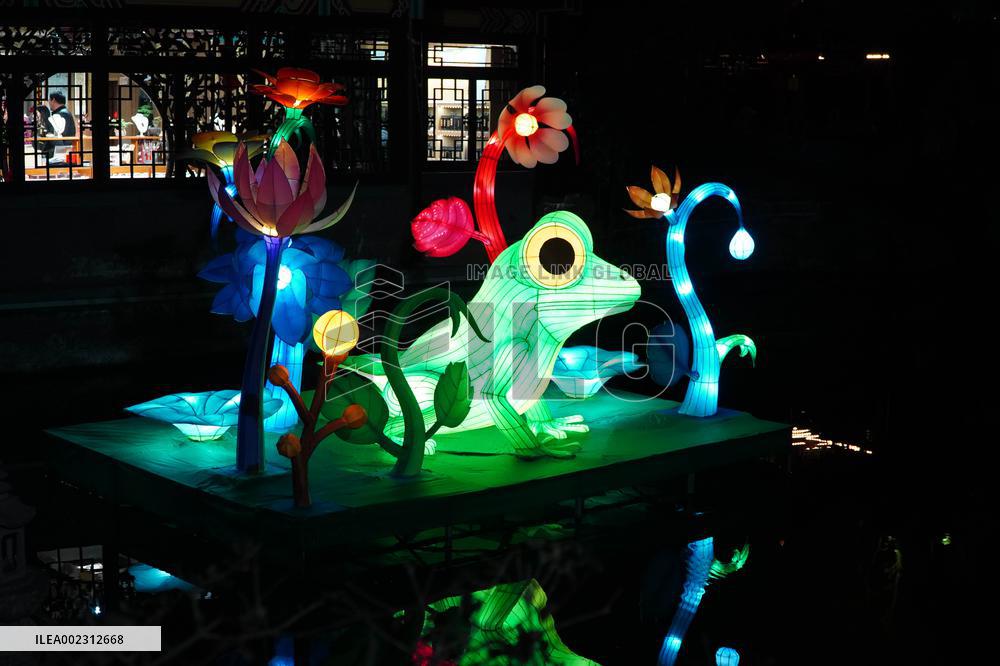 (ShandongHorizon) CHINA-SHANDONG-JINAN-SPRING FESTIVAL-LANTERNS (CN)