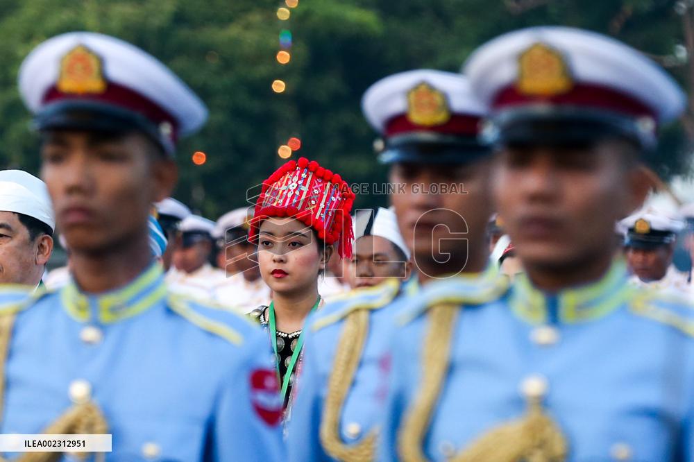 MYANMAR-NAY PYI TAW-UNION DAY-CEREMONY