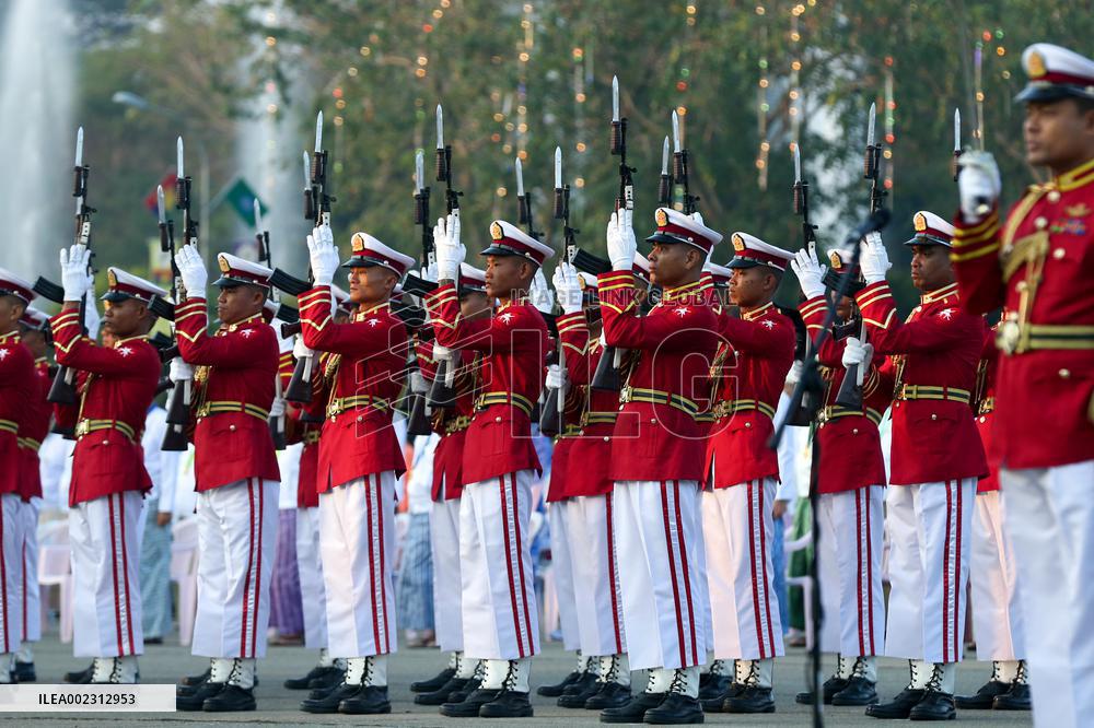 MYANMAR-NAY PYI TAW-UNION DAY-CEREMONY