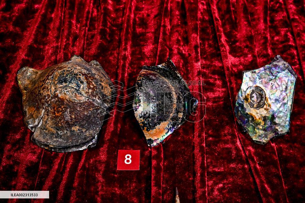 New archaeological finds after Kakhovka HPP explosion presented in Zaporizhzhia