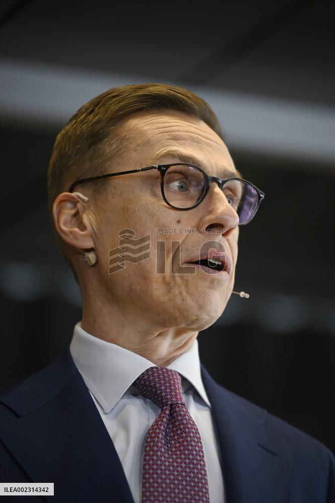 Finnish presidential election 2024 - Stubb presser