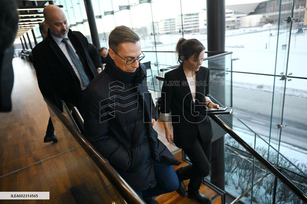 Finnish presidential election 2024 - Stubb presser