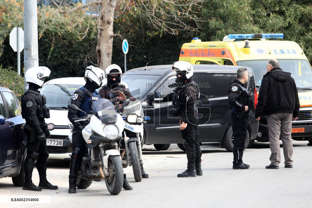 GREECE-ATHENS-SHOOTING-CASUALTIES