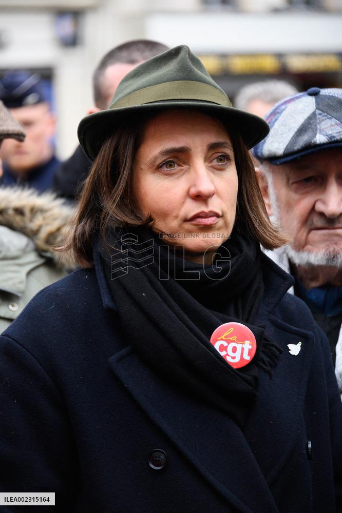 62 Years Of Charonne Deadly Repression - Paris
