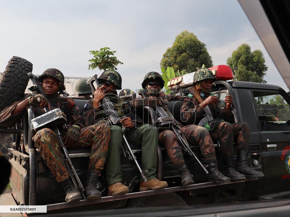 DR CONGO-SAKE-FIGHTING-GOVERNMENT TROOPS-M23 REBELS