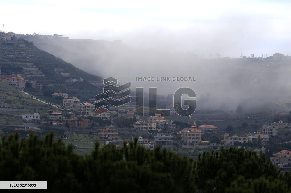 LEBANON-MAROUN EL RAS-ISRAEL-BORDER-TENSIONS