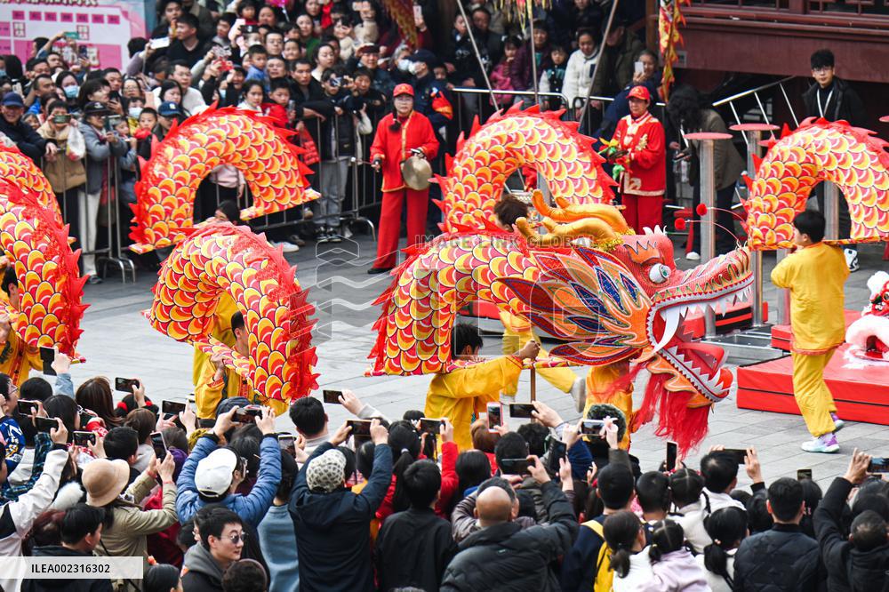 Colored Lantern Display in Nanchang