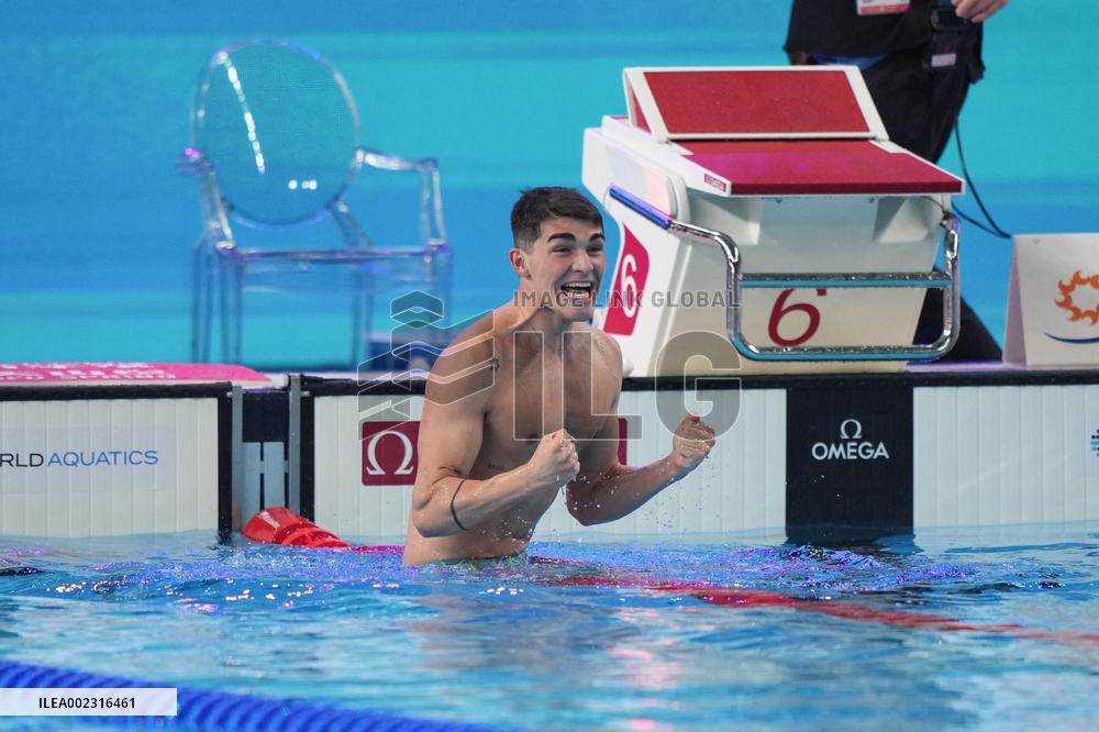 (SP)QATAR-DOHA-SWIMMING-WORLD AQUATICS CHAMPIONSHIPS-MEN'S 50M BUTTERFLY