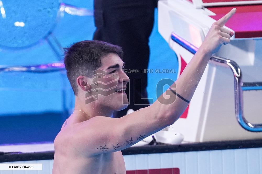(SP)QATAR-DOHA-SWIMMING-WORLD AQUATICS CHAMPIONSHIPS-MEN'S 50M BUTTERFLY