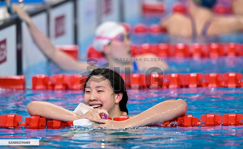 (SP)QATAR-DOHA-SWIMMING-WORLD AQUATICS CHAMPIONSHIPS-WOMEN'S 100M BREASTSTROKE