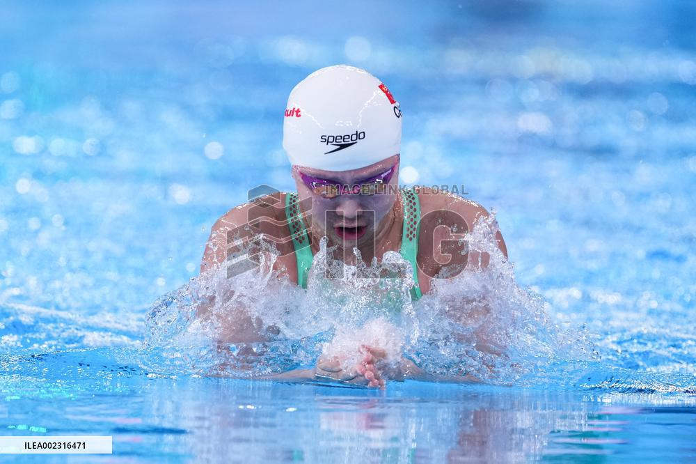 (SP)QATAR-DOHA-SWIMMING-WORLD AQUATICS CHAMPIONSHIPS-WOMEN'S 100M BREASTSTROKE