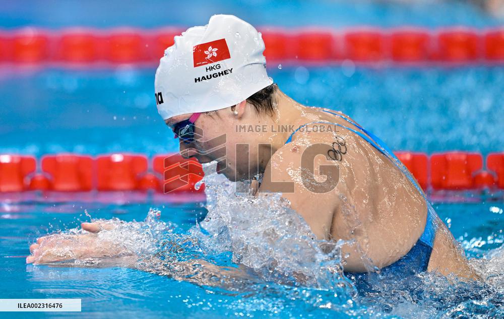 (SP)QATAR-DOHA-SWIMMING-WORLD AQUATICS CHAMPIONSHIPS-WOMEN'S 100M BREASTSTROKE
