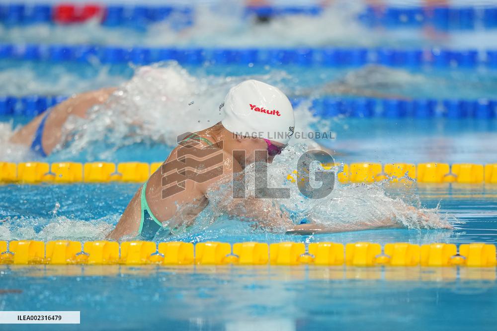 (SP)QATAR-DOHA-SWIMMING-WORLD AQUATICS CHAMPIONSHIPS-WOMEN'S 100M BREASTSTROKE