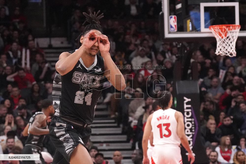 NBA - Toronto Raptors v San Antonio Spurs