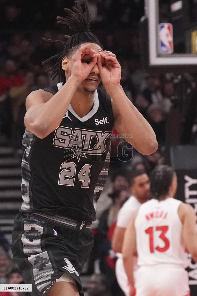 NBA - Toronto Raptors v San Antonio Spurs