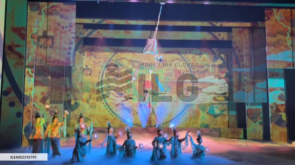 Cultural activities held in China's Urumqi during Spring Festival