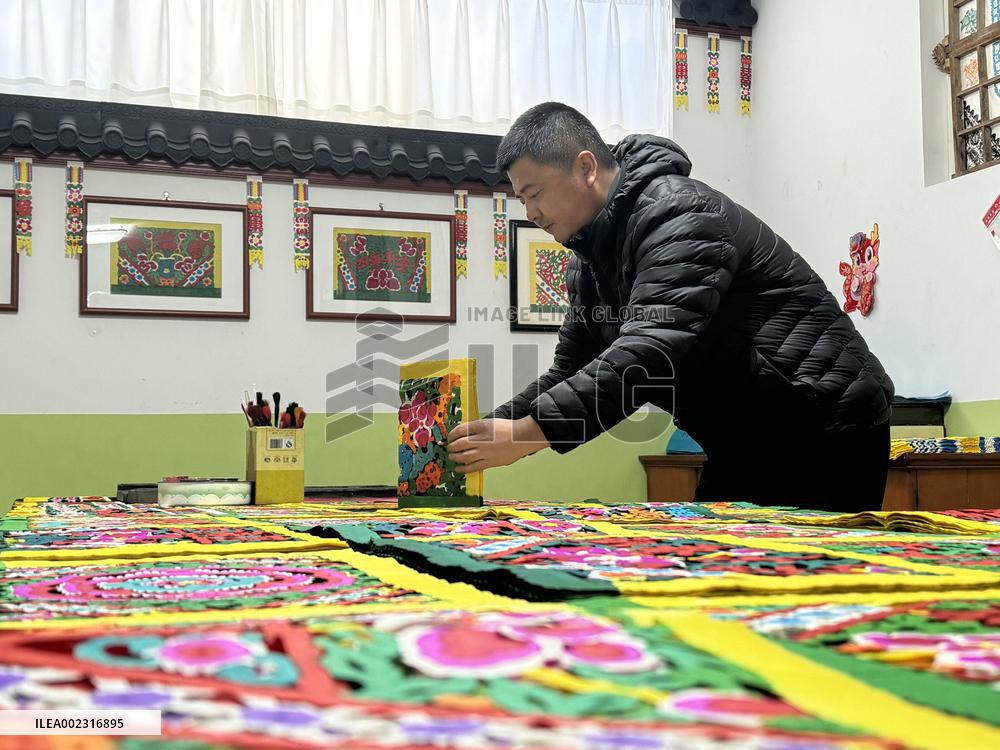 CHINA-GANSU-TONGWEI-TRADITIONAL HANDICRAFTS (CN)