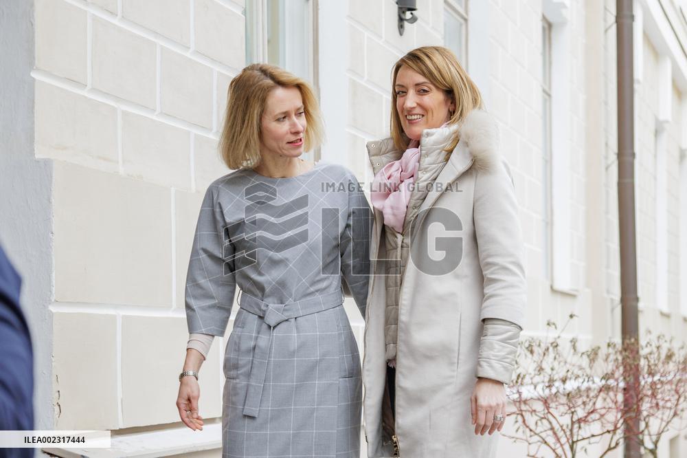 Roberta Metsola´s visit to Tallinn