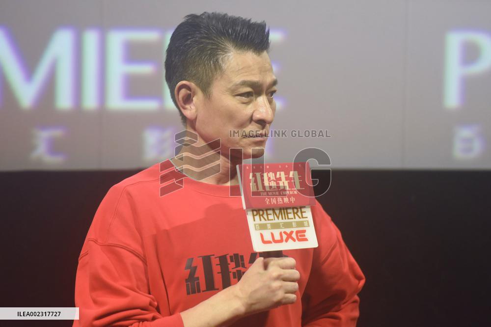 Actor Andy Lau's New Movie Roadshow in Hangzhou