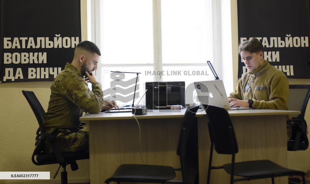 Recruitment centre of Da Vinci Wolves Battalion opens in Kyiv