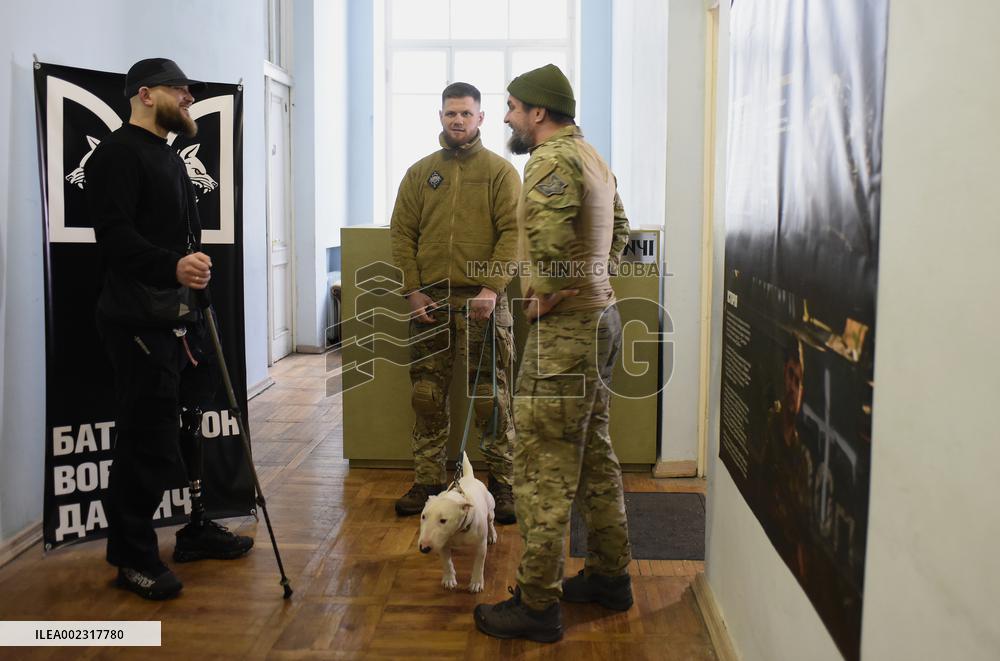 Recruitment centre of Da Vinci Wolves Battalion opens in Kyiv