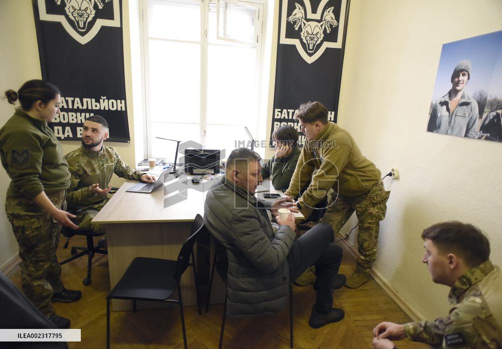 Recruitment centre of Da Vinci Wolves Battalion opens in Kyiv