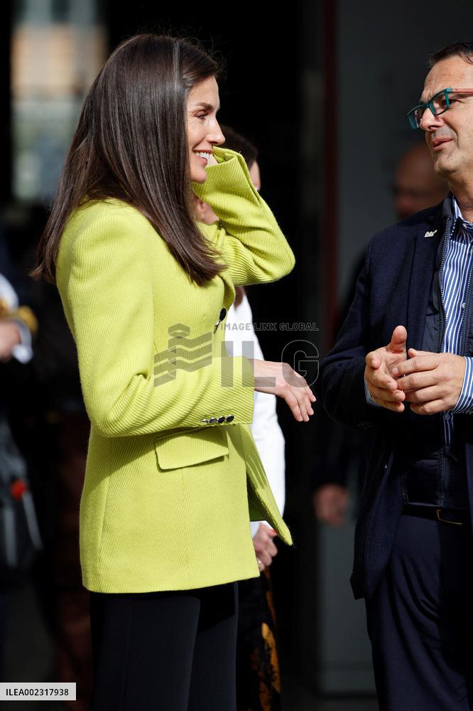 Queen Letizia Working Meeting - Madrid