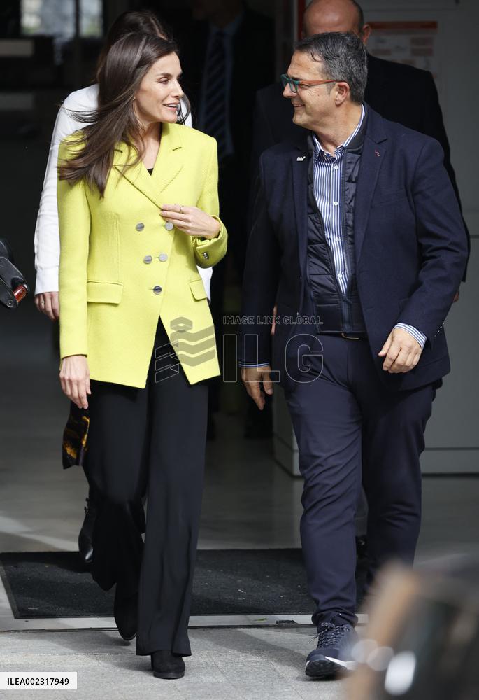 Queen Letizia Working Meeting - Madrid