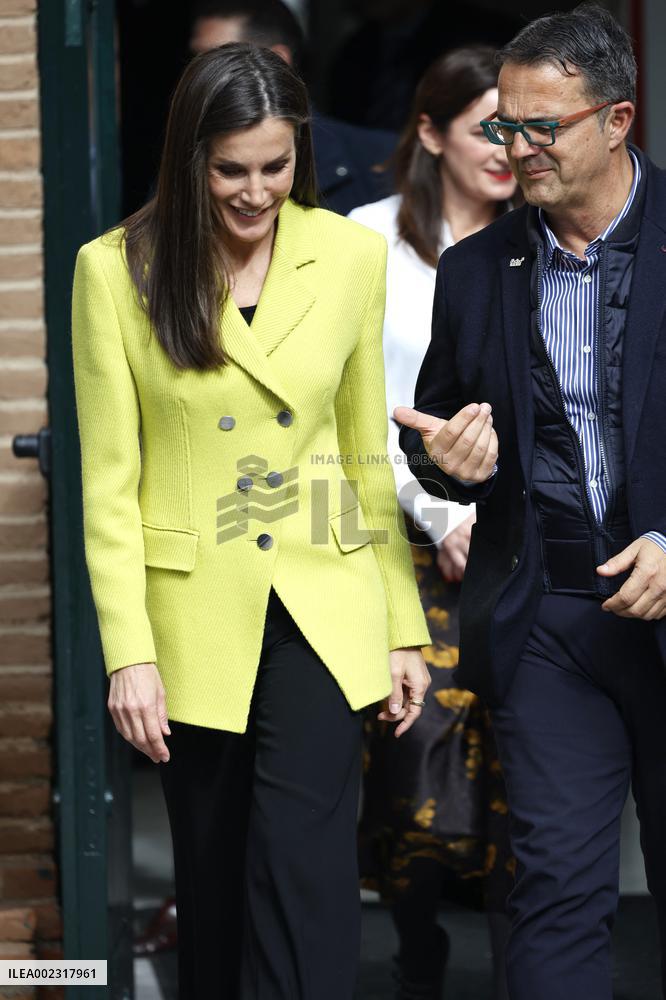 Queen Letizia Working Meeting - Madrid